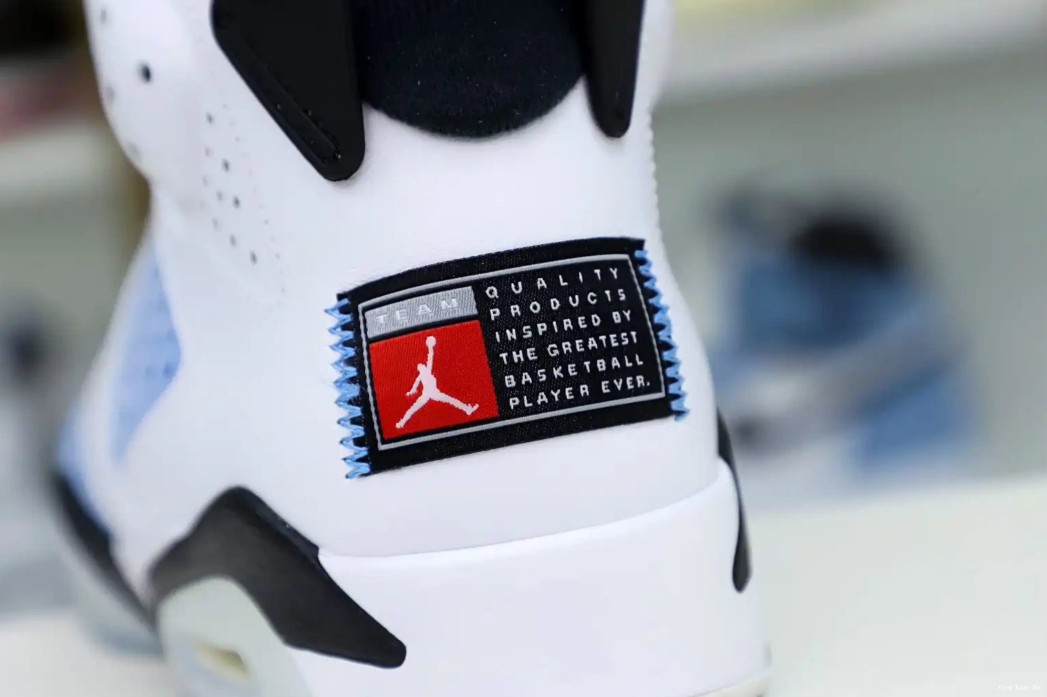 HOME' JORDAN 6 Kimikick AIR RETRO 'UNC 0520